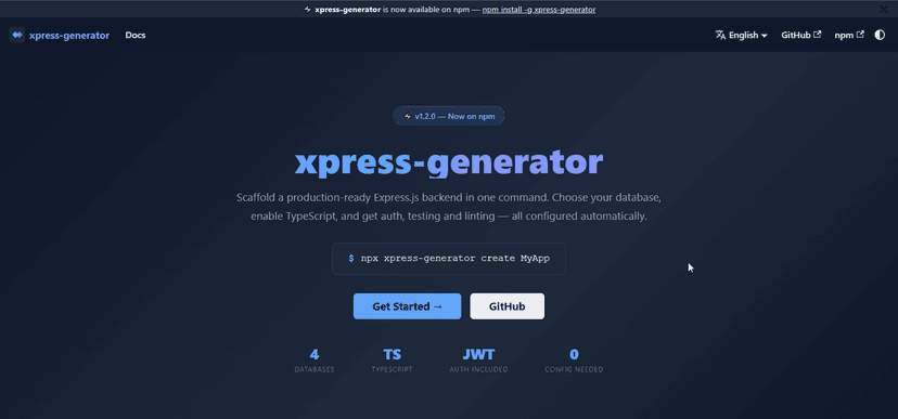 xpress-generator
